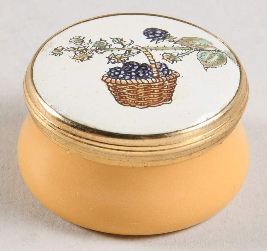 Crummles & Co Enamel Boxes Basket Of Blackberries - No Box by Crummles & Co-1