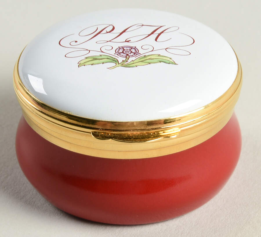 Crummles & Co Enamel Boxes Initials-Plh - No Box by Crummles & Co-1