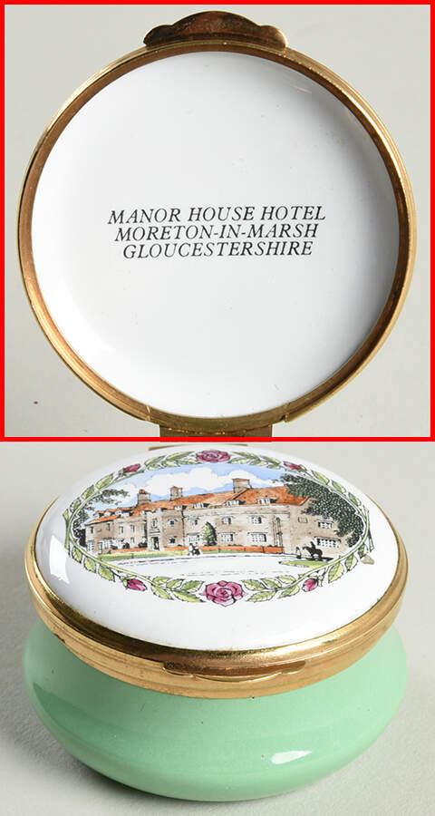 Crummles & Co Enamel Boxes Manor House Hotel - Boxed by Crummles & Co-1