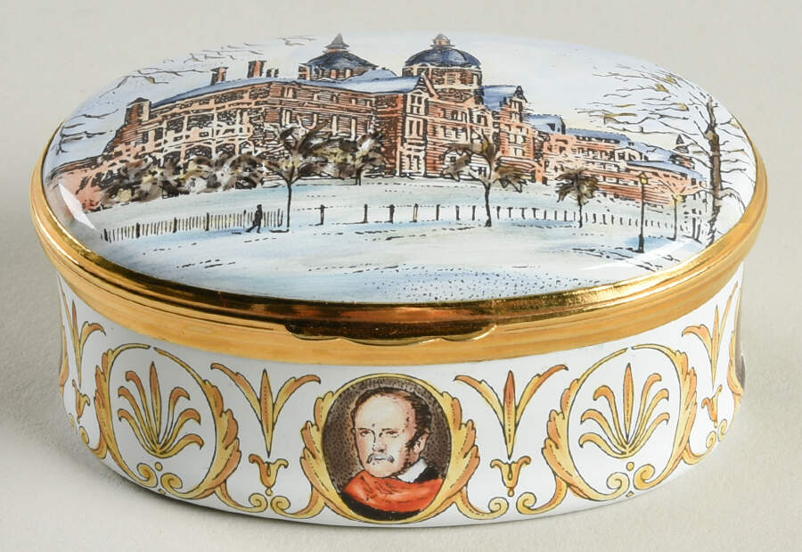 Crummles & Co Enamel Boxes The Dorchester Hotel - Boxed by Crummles & Co-1