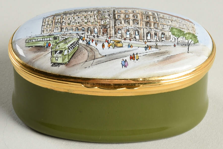 Crummles & Co Enamel Boxes Credit Suisse Bank - Boxed by Crummles & Co-1
