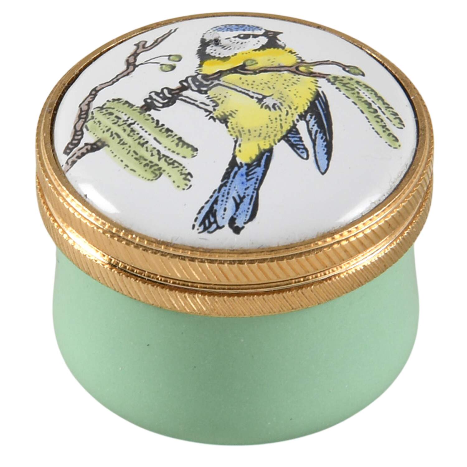 Crummles & Co Enamel Boxes Blue Tit - No Box by Crummles & Co-1