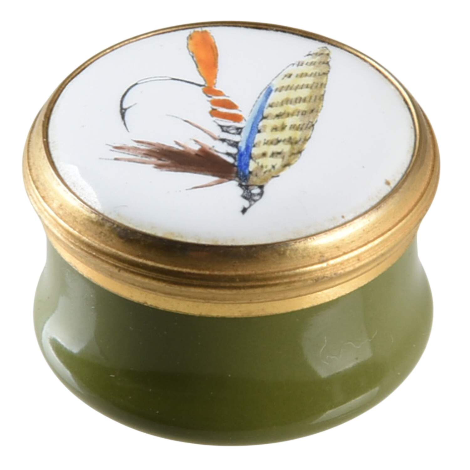Crummles & Co Enamel Boxes Fishing Hook - Boxed by Crummles & Co-1