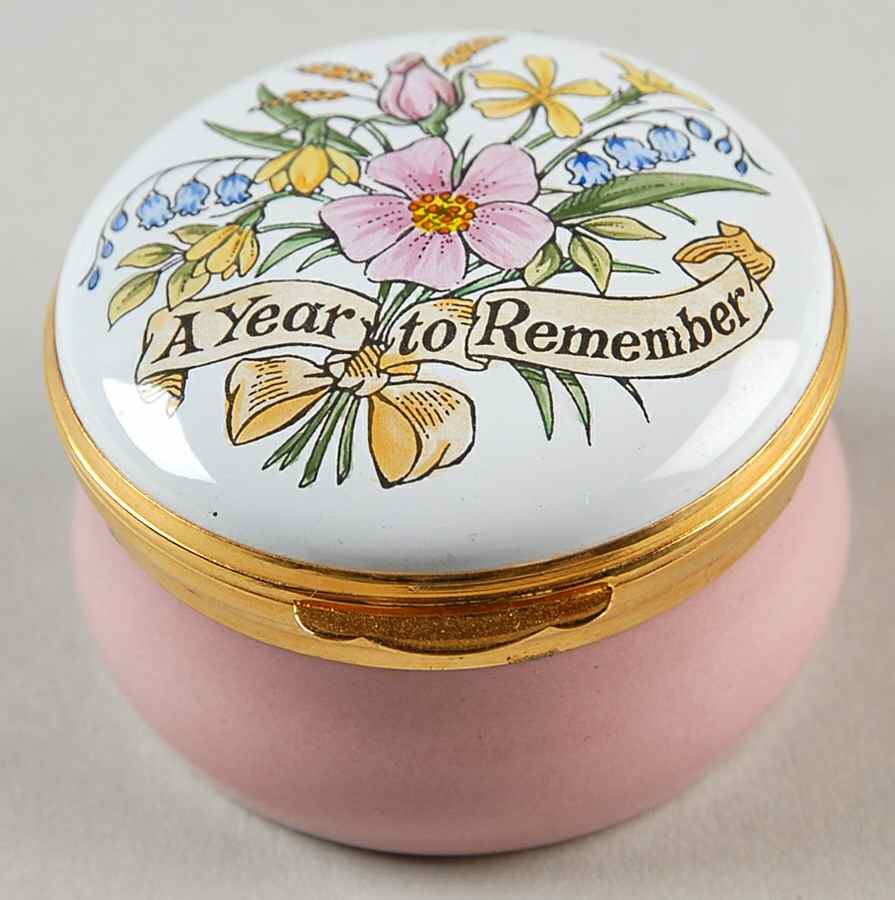 Crummles & Co Enamel Boxes A Year To Remember - Boxed by Crummles & Co-1