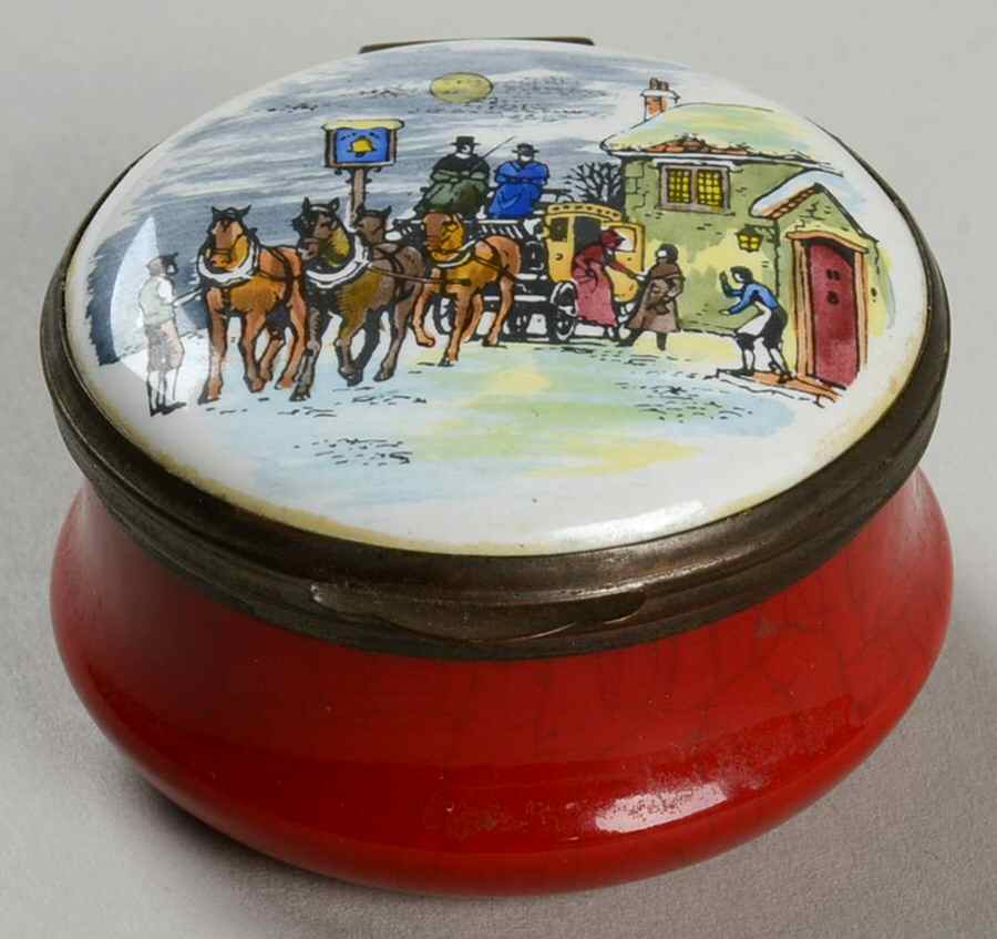 Crummles & Co Enamel Boxes Anno Domini - Boxed by Crummles & Co-1