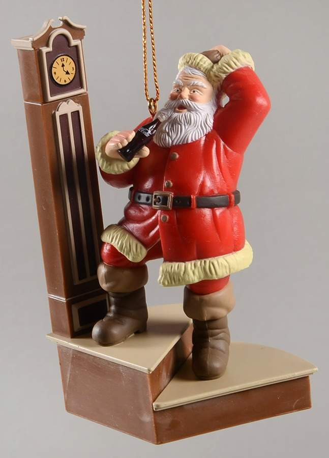 Coca-Cola Town Square Santa With Clock - Boxed by Coca-Cola-1