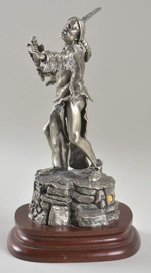 Warriors Son Of The Morning Star-Pewter - No Box by Chilmark Pewter-1