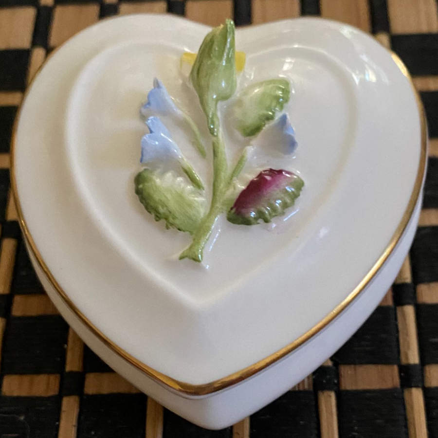 Coalport Florals Heart Floral Box - Boxed by Coalport-1