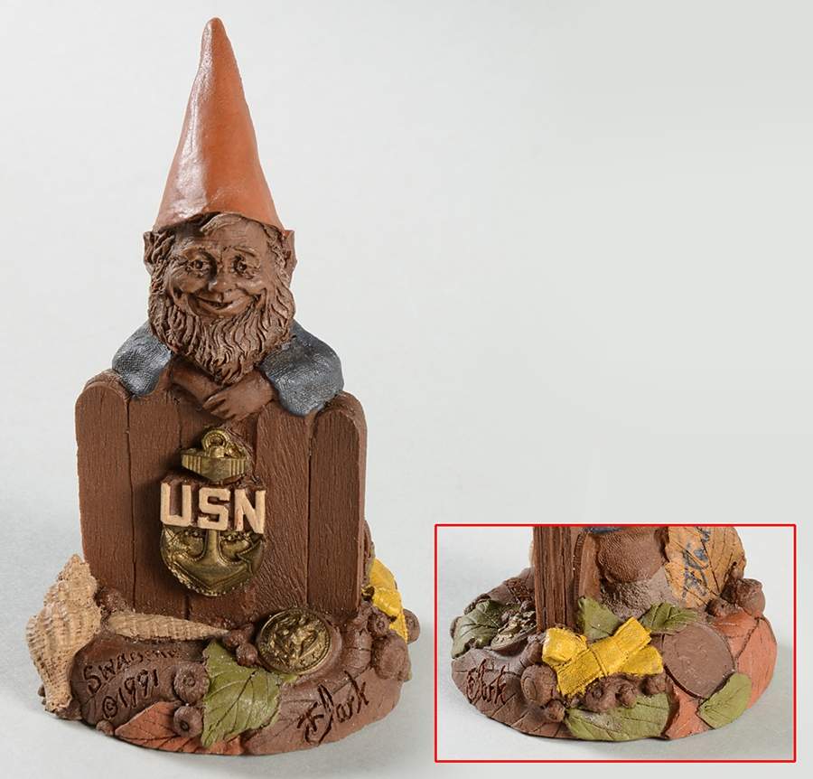 Armed Forces Gnomes Swabbie-Yellow Ribbon - No Box by Cairn Studios-1