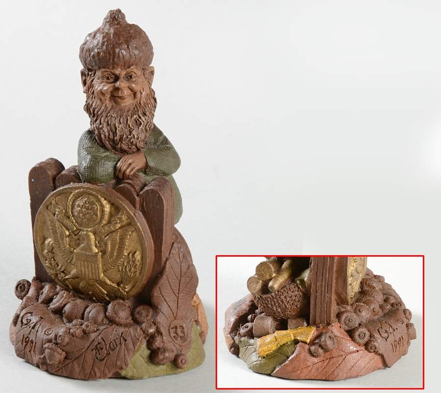 Armed Forces Gnomes G.I.-Yellow Ribbon - No Box by Cairn Studios-1