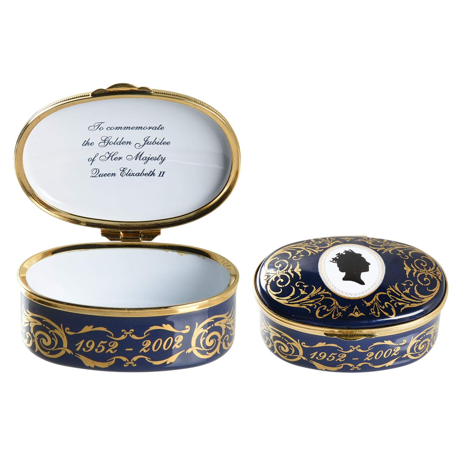 Royalty Boxes Queen Elizabeth Ii Golden Jubilee - Boxed by Crummles & Co-1