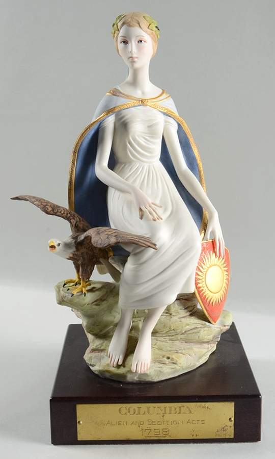 Cybis Columbia Figurines Alien And Sedition Acts - No Box Nb1798 by Cybis-1