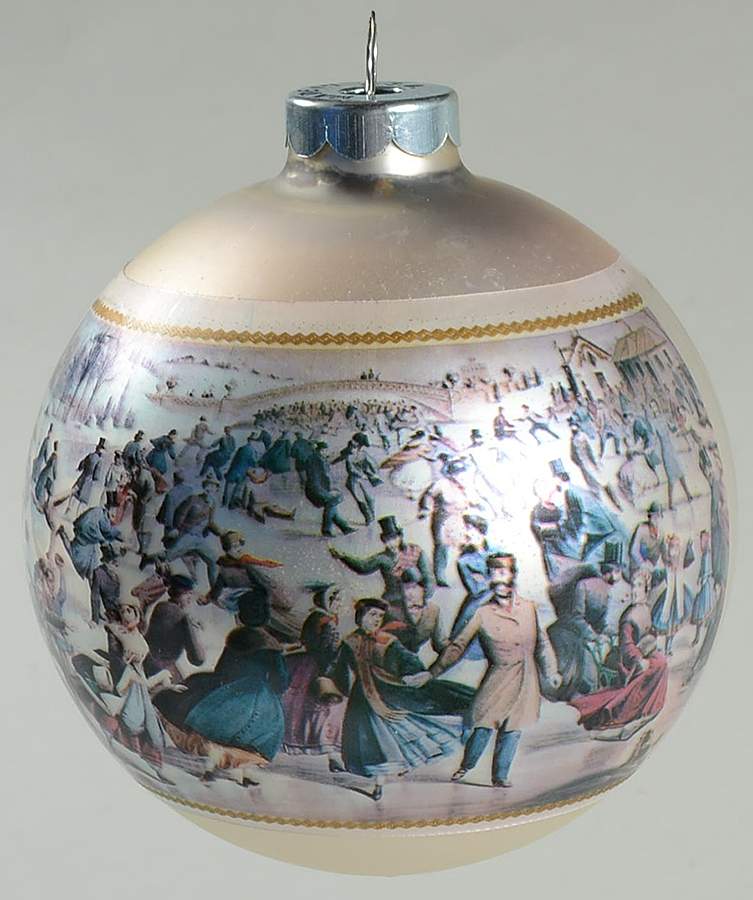 Currier & Ives Central Park,Winter - Boxed by Corning Corelle-1