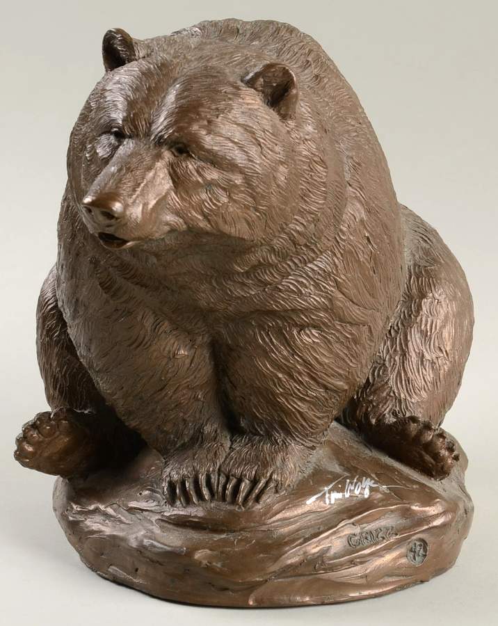 Cairn Bronzes Grizz-Tim Wolfe - No Box by Cairn Studios-1