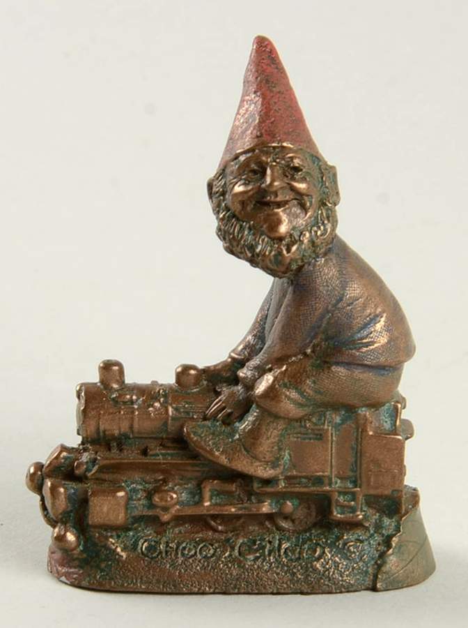 Cairn Bronze Charmers Choo Choo-Accented - Boxed by Cairn Studios-1