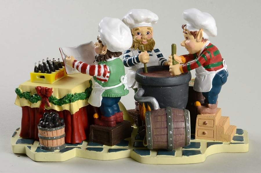 North Pole Bottling Works Making The Secret Syrup - No Box by Cavanagh-1