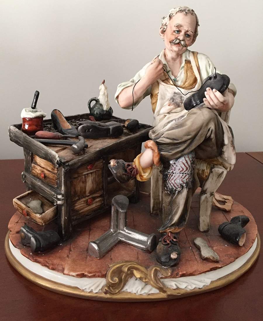 Cazzola By Porcellane Principe The Cobbler - No Box by Porcellane Principe-1