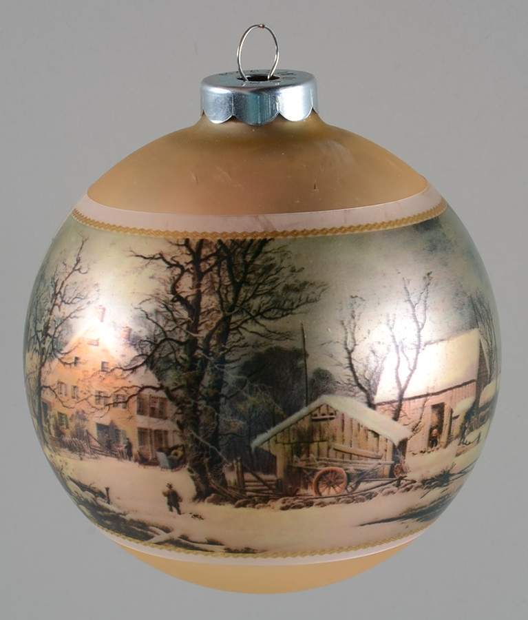 Winter in the Country A Cold Morning - No Box by Corning Corelle-1