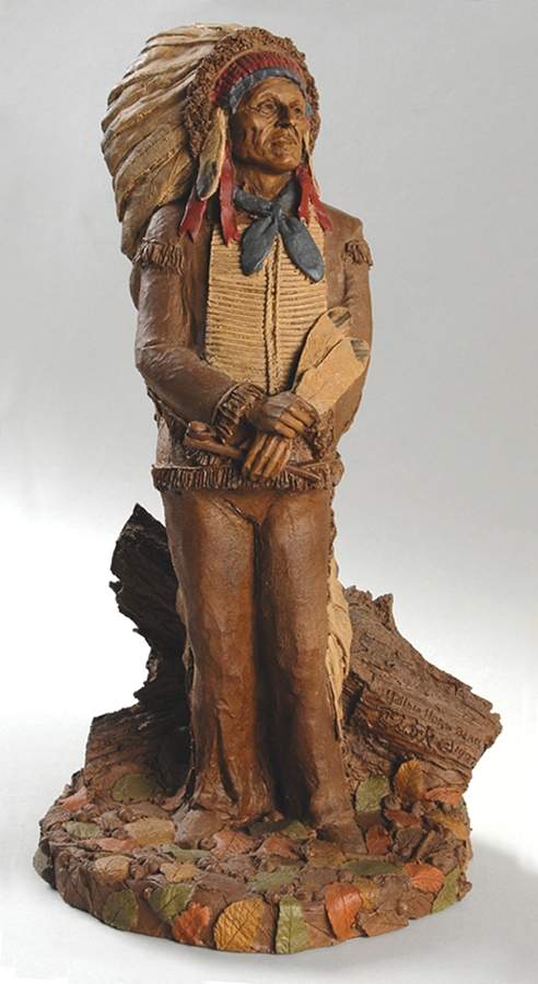 True Builders of America Chief Hollow Horn Bear - No Box by Cairn Studios-1