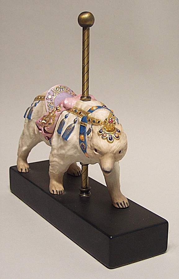 Carousel Animals Bear-Bernhard - No Box by Cybis-1