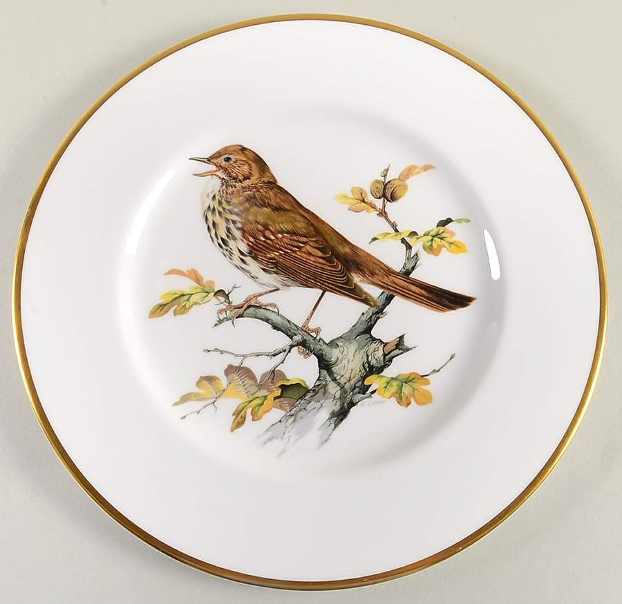 British Birds Song Thrush - No Box by Coalport-1