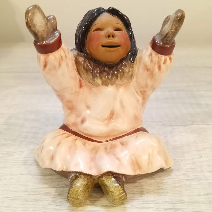 Alaska Figurines Nellie - No Box 42 by C Alan Johnson-1