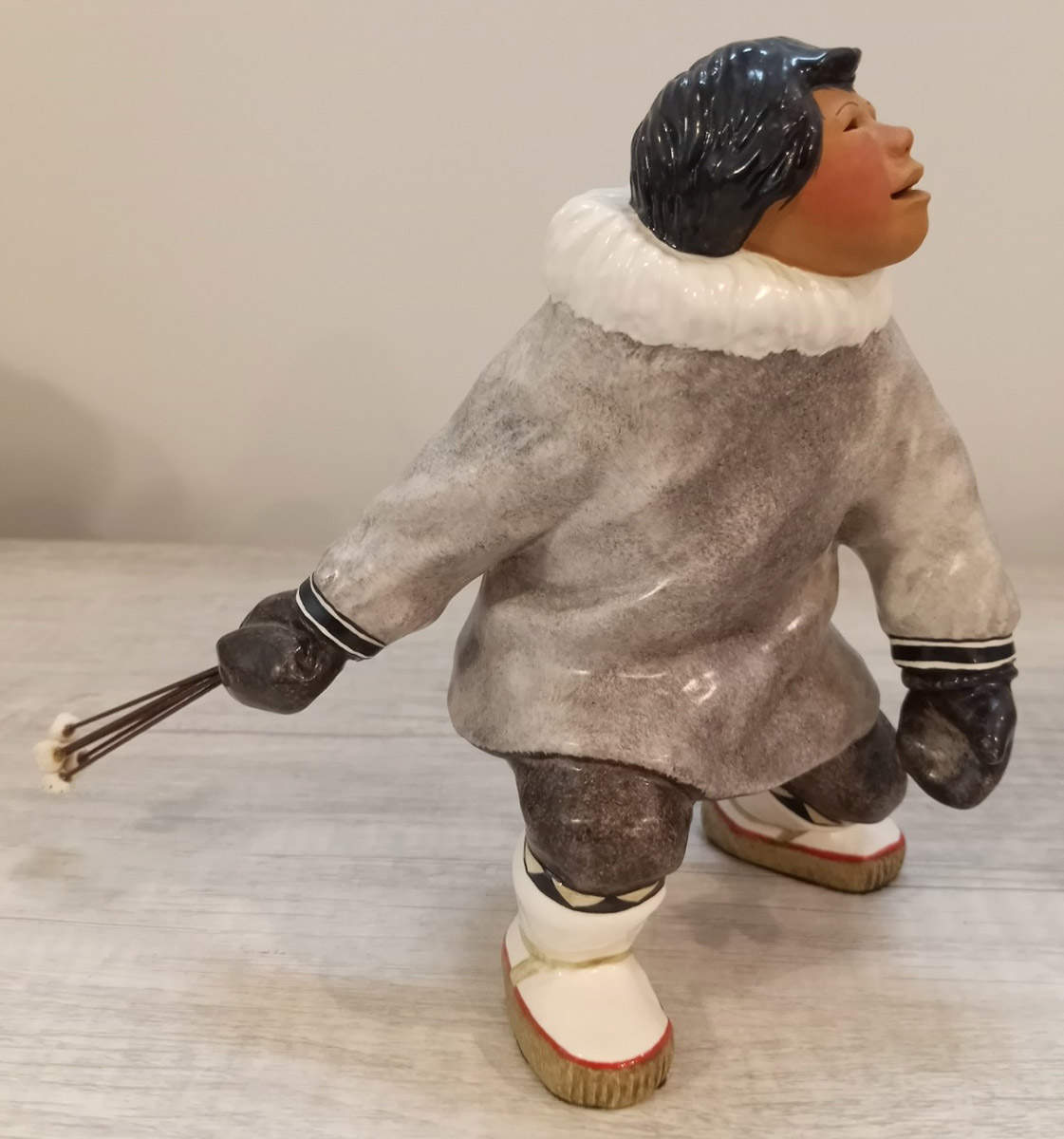 Alaska Figurines Bird Hunter - No Box by C Alan Johnson-1
