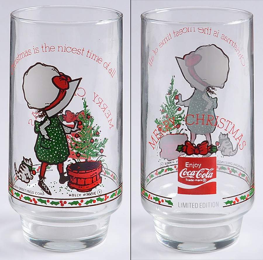 Holly Hobbie Limited Edition Tumbers Christmas Is The Nicest Time Of All - No Box by Coca-Cola-1