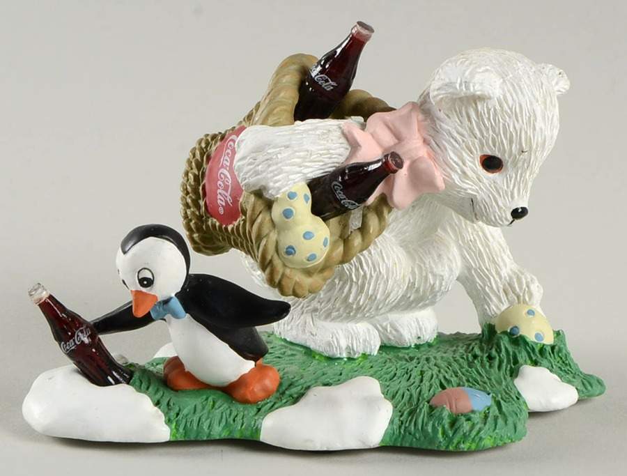 Coca-Cola Polar Bear Cubs Friendship Is A Hidden Treasure - No Box by Cavanagh-1