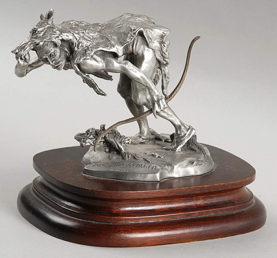 Legacy of Courage Buffalo Stalker-Crow - Boxed by Chilmark Pewter-1