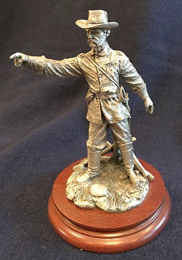 Leaders of Gettysburg James Burford - No Box by Chilmark Pewter-1