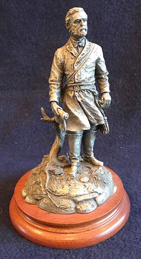 Leaders of Gettysburg Robert E. Lee, Csa - No Box by Chilmark Pewter-1