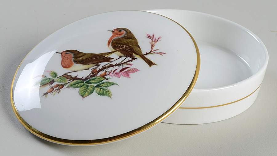 British Birds Robin - With Box by Coalport-1