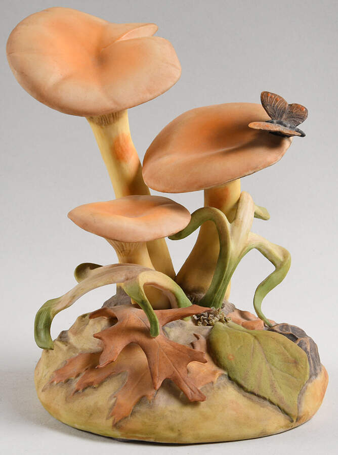 Floral Studies Mushroom - Jack-O-Lantern - No Box by Cybis-1