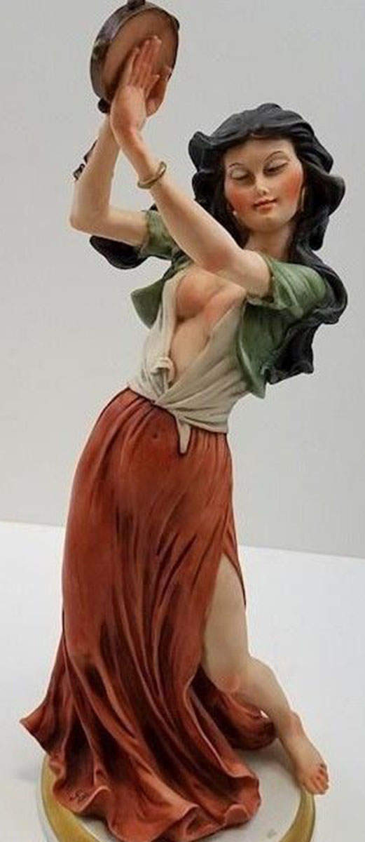 A.G. Capodimonte Figurines Gypsy Dancer - No Box by Capodimonte-1