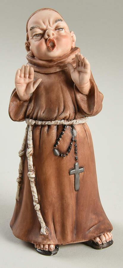 Volta Singing Monk #2 - No Box by Capodimonte-1