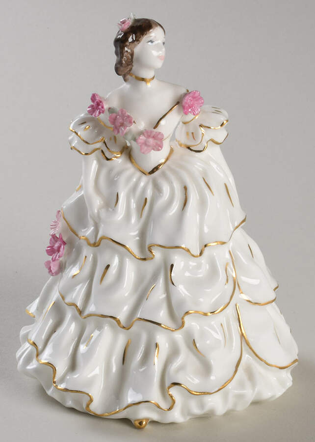Victorian Ballgown Lady Eleanor - No Box by Coalport-1
