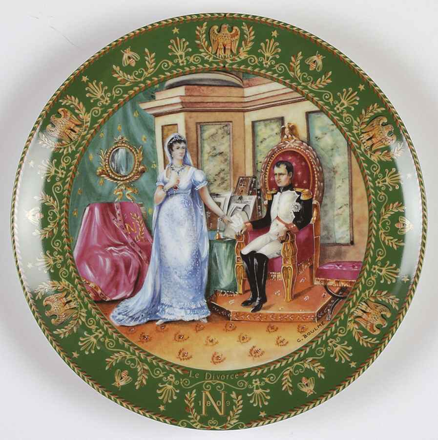 Josephine & Napoleon Le Divorce - Boxed by D'Arceau Limoges-1