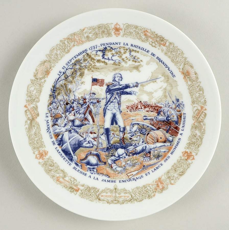 Lafayette Legacy Battle Of Brandywine - Boxed by D'Arceau Limoges-1