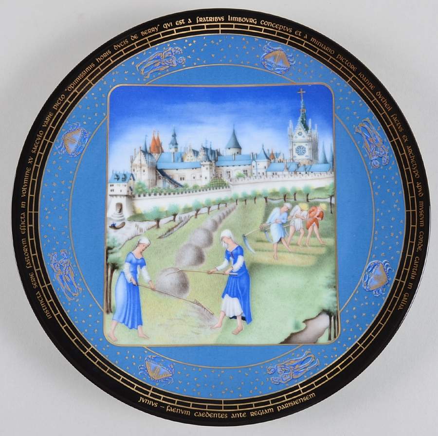 Tres Riches Heures Juin-June - Boxed by D'Arceau Limoges-1