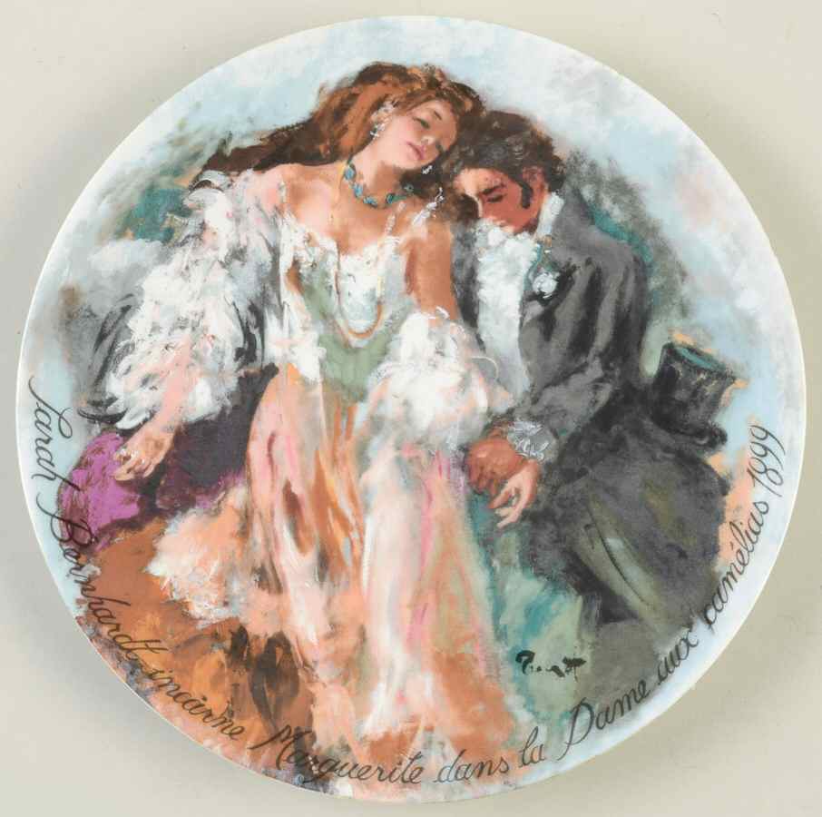 Women of The Belle Epoch Sarah Bernhardt - No Box by D'Arceau Limoges-1