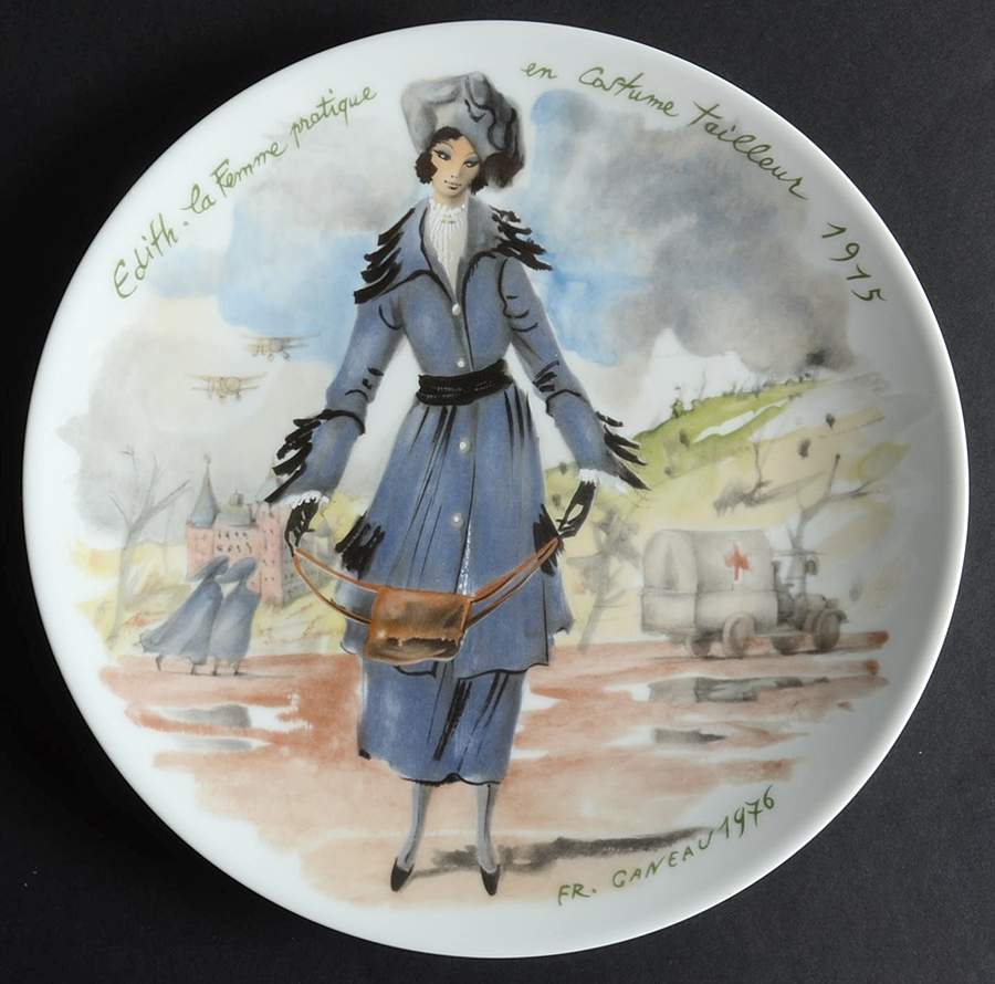 Women of The Century Edith La Femme Pratique - Boxed by D'Arceau Limoges-1
