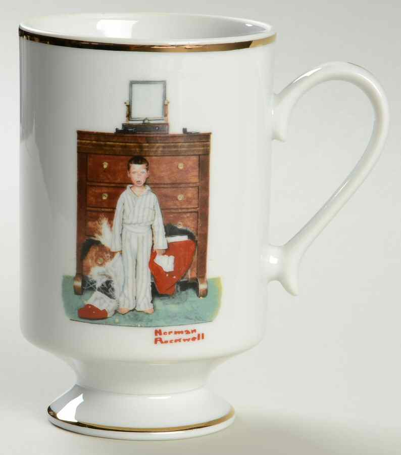 Norman Rockwell Mug Discovery - No Box by Danbury Mint-1