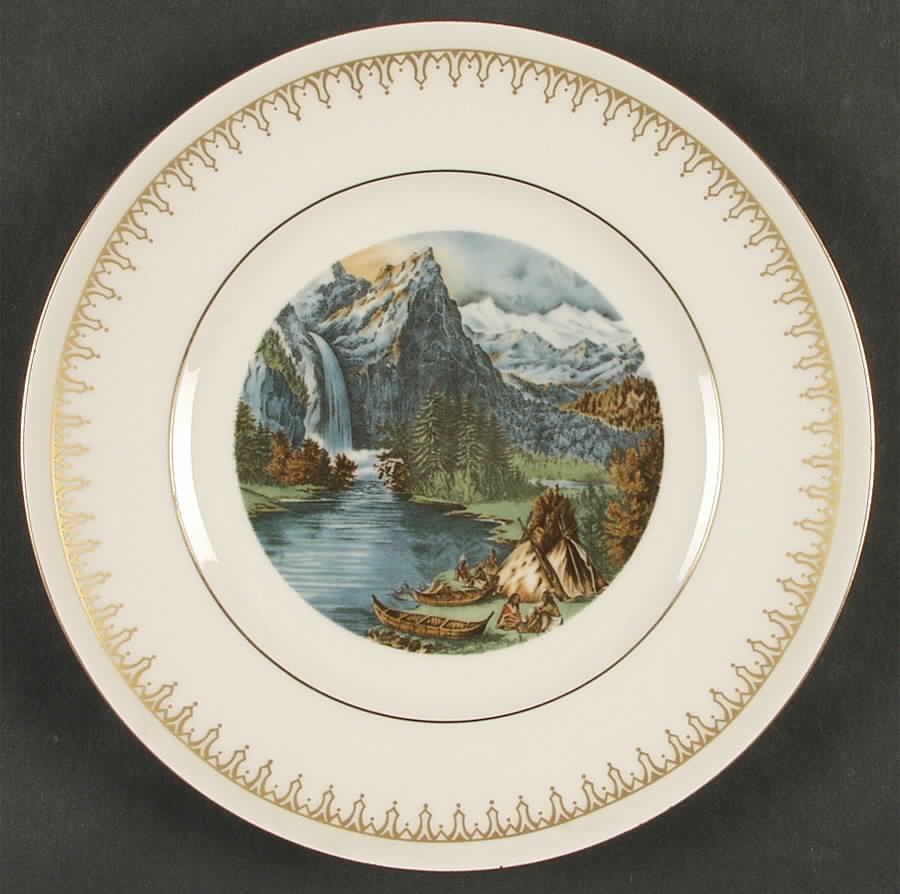 Currier & Ives Yosemite Valley - No Box by Danbury Mint-1