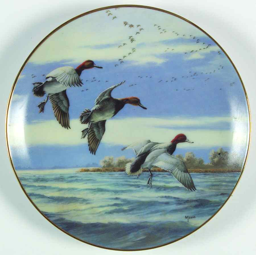 Ducks Taking Flight Ripples Landing - No Box by Danbury Mint-1
