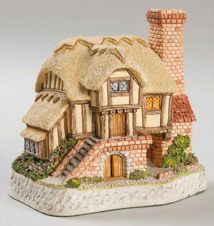 Collectors Guild Scene While Away Cottage - No Box by David Winter-1