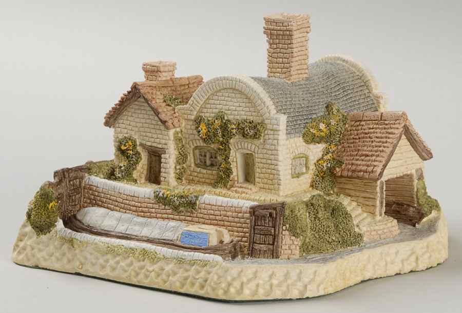 Midlands Collection Lock-Keepers Cottage - Boxed by David Winter-1