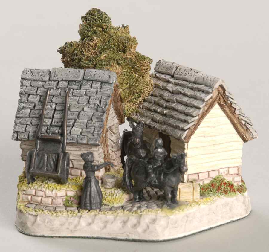 The Shires Lancashire Donkey Shed - Boxed by David Winter-1
