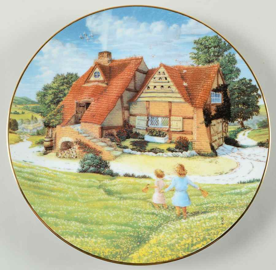 David Winter Cottage Plates Dove Cottage - Boxed by David Winter-1