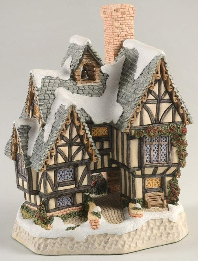 Dickens Christmas Scrooges School - Boxed by David Winter-1